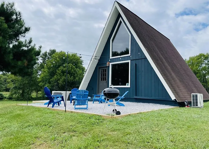 Most Private A-Frame, Hot Tub, Stargaze Holiday home *