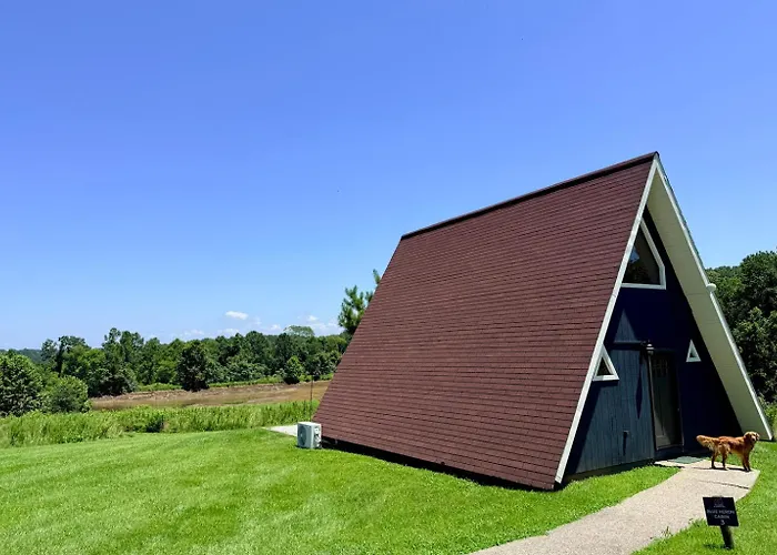 Most Private A-Frame, Hot Tub, Stargaze